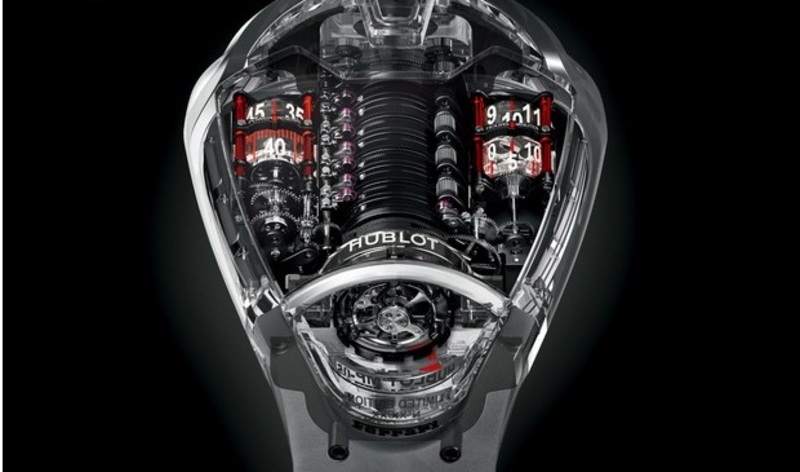 صور هوبلوت تقدم ساعتها MP-05 المستوحاة من سيارة لافيراري